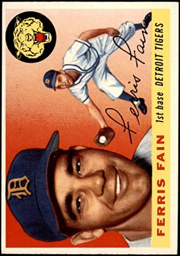 1955 Topps 11 Ферис Фейн Детройт Тайгърс (Бейзболна картичка) БИВШ Тайгърс