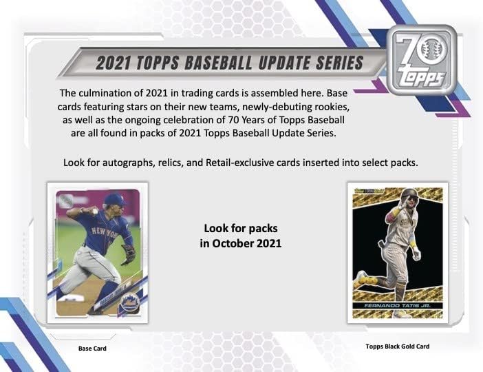 Бейзболна Закачалка Topps 2021 Update 64-Box Case