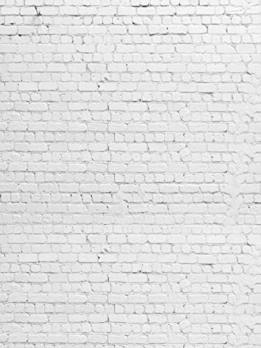 HUAYI 59 x 79 Бялата Тухлена Стена Фон за Снимки Винил Фон за снимки D-2504