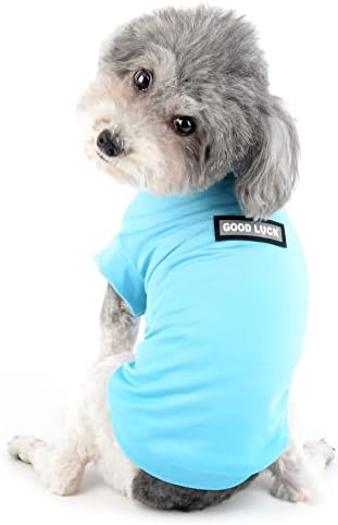 Ranphy Жилетка за кучета за Малки Кучета, Однотонная Облекло за Кутрета, Тениска, Тениски, Мек и Быстросохнущий