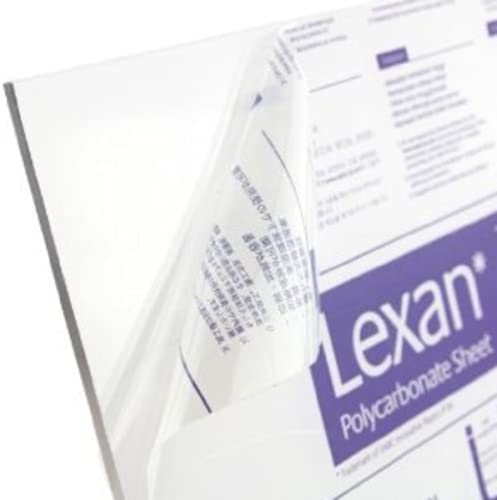 4 Бр. пластмасови поликарбонат лист Lexan 0,250 - 1/4x 24x 48 Прозрачен