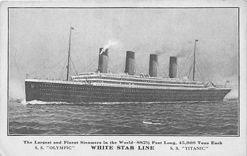 Пощенска картичка с кораб Титаник Картички