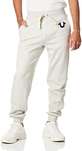 Мъжки спортни панталони за джогинг с класически логото True Religion