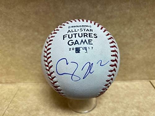 Кори Рей Брюэрс подписа Договор за Фьючерсную игра 2017 Г. Бейзбол с / Coa - Бейзболни топки с автографи