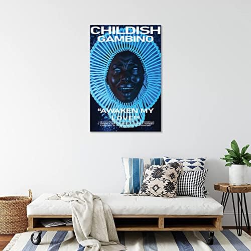 Плакат WEERSHUN Childish Gambino, Плакати с Капак Албум Awaken My Love, Музикален Платно, Стенни Художествена