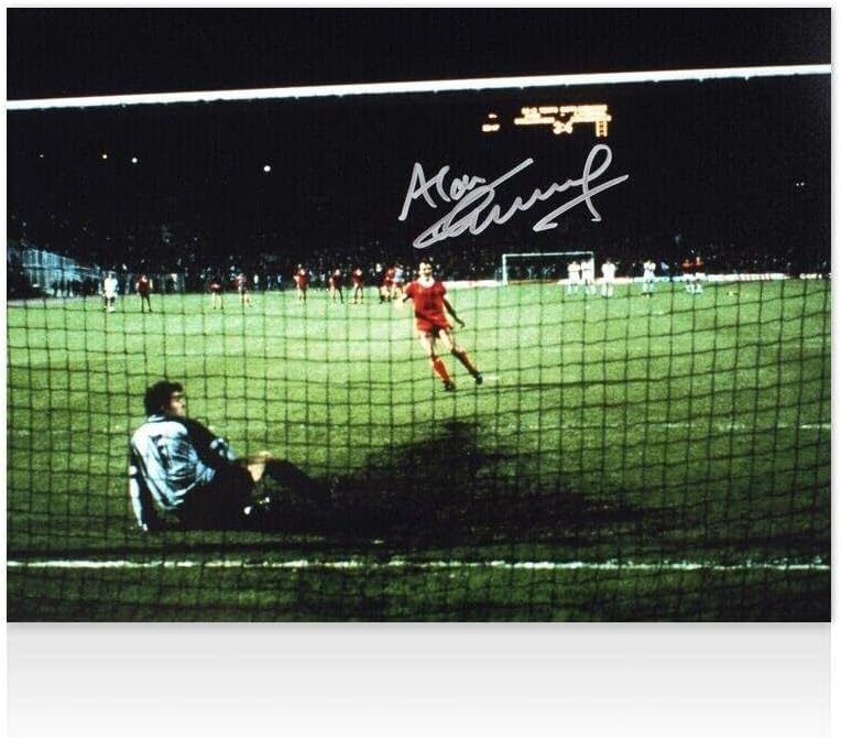 Алън Кенеди Подписа снимка Ливърпул - Автограф гола в Купата на Европейските шампиони през 1981 г. - Футболни
