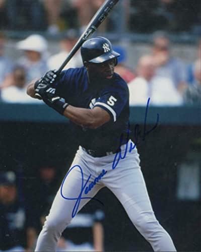 Снимка на Джером Уолтън Ню Йорк Янкис с автограф 8x10 С / Coa - Снимки на MLB с автограф