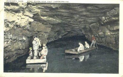 Пощенска картичка Мамонтовая пещера, Кентъки