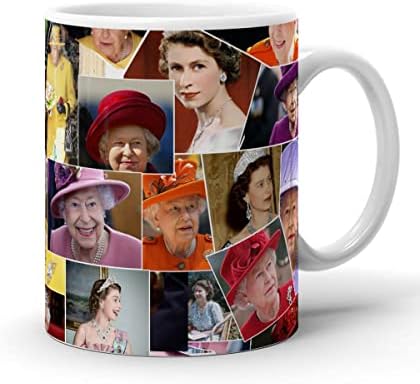 Чаши За Кафе Queen Ceramic Elizabeth Cups Ii Чаена Чаша За Пътуване На Рожден Ден 11 Грама, Подарък За Семеен