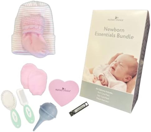 Комплект за новородено Essentials (База включва набор от продукти за грижа за ноктите, комплект за грижа за