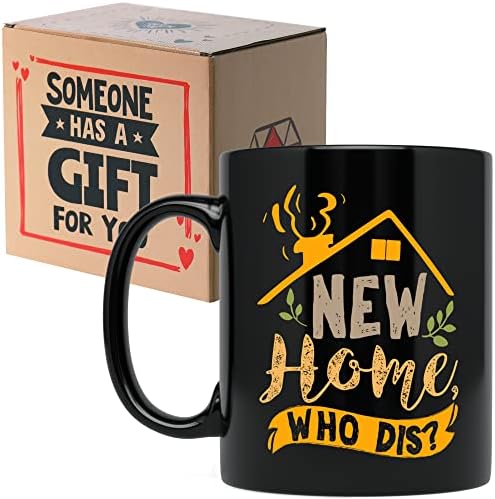 Забавен подарък за нов дом за нов собственик на къща - Кафеена чаша на housewarming за мъже или жени, семейството
