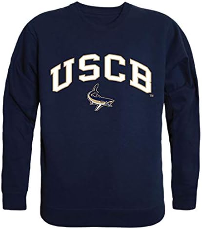 USCB University of South Carolina Beaufort Училищен Пуловер с висока воротом Hoody Тъмно син пуловер