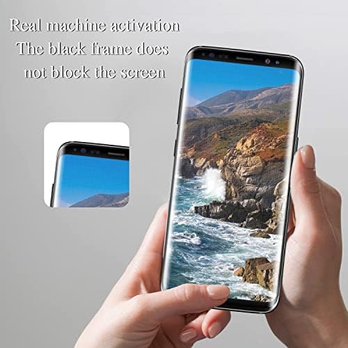 Защитно фолио Pokolan за Samsung Galaxy Note 8 -3D Изогнутое пълно покритие от Закалено стъкло твърдост 9H -